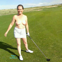 Pic #1 Golf Day - Big Tits, Brunette, Wife/wives