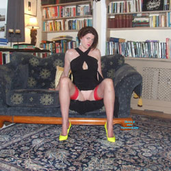 Getting Ready For The Summer Ball 2015 - Brunette, High Heels Amateurs, Lingerie