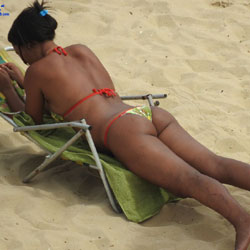 Casa Caiada Beach, Olinda City - Beach, Bikini Voyeur, Brunette