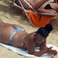 Delicious Ass From Olinda City - Beach, Bikini Voyeur, Brunette