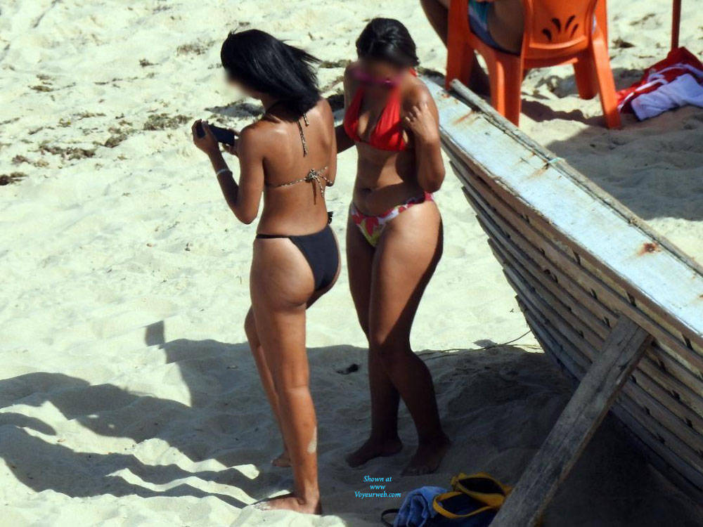 Pic #1Friends In Olinda Beach, Brazil - Beach, Bikini Voyeur