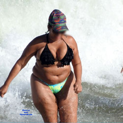 Big Tits From Recife City, Brazil - Beach, Big Tits, Bikini Voyeur