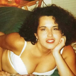 Pic #1 Barbara P In White - Brunette, Lingerie