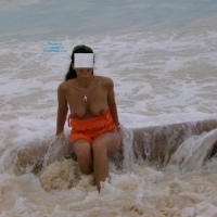 Shelly M  - Beach Pics - Beach, Big Tits, Bikini Voyeur