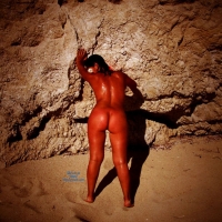 Nudist Girl! - Brunette, Wet, Big Ass