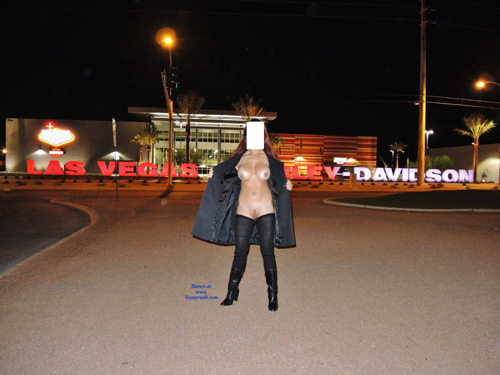 Pic #1What Happens In Vegas .. I Show To You! Part 1 - Big Tits, Public Exhibitionist, Public Place