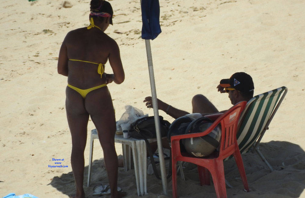 Pic #1Delicious Asses From Recife City - Beach Voyeur, Bikini Voyeur