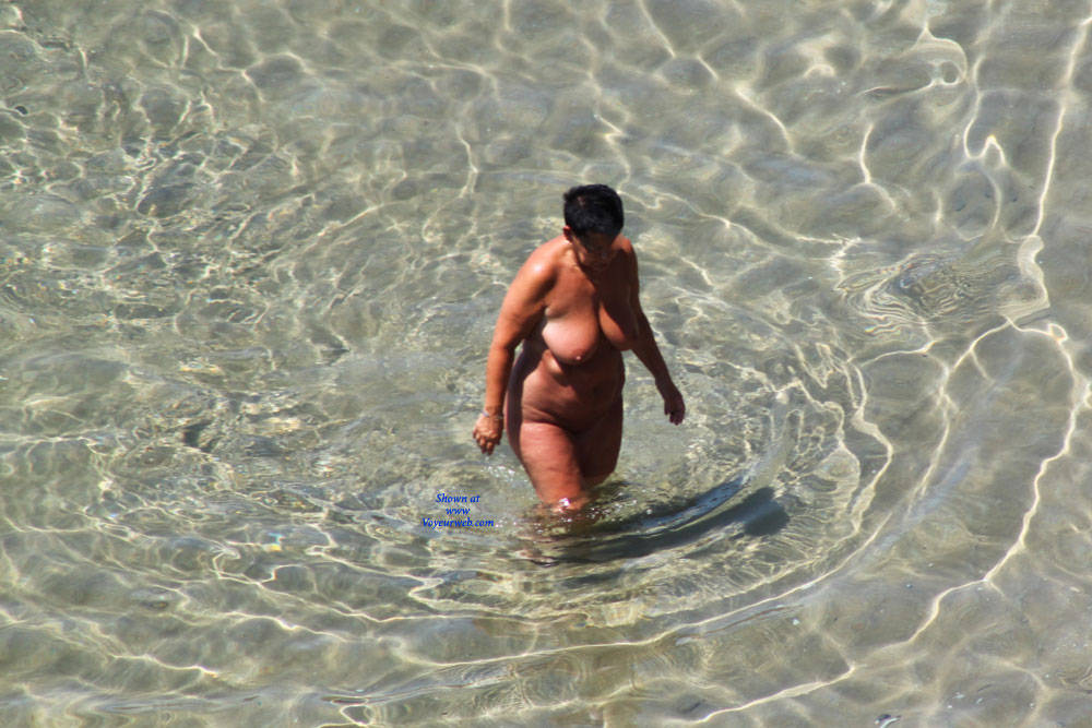 Pic #1Nudist Beach - Beach Voyeur, Big Tits, Brunette