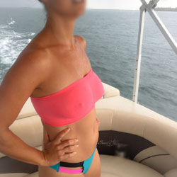 Boating And Sucking - Big Tits, Topless Friends