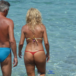 Pic #1Cougar Asses Around The World - Beach Voyeur, Bikini Voyeur, Outdoors