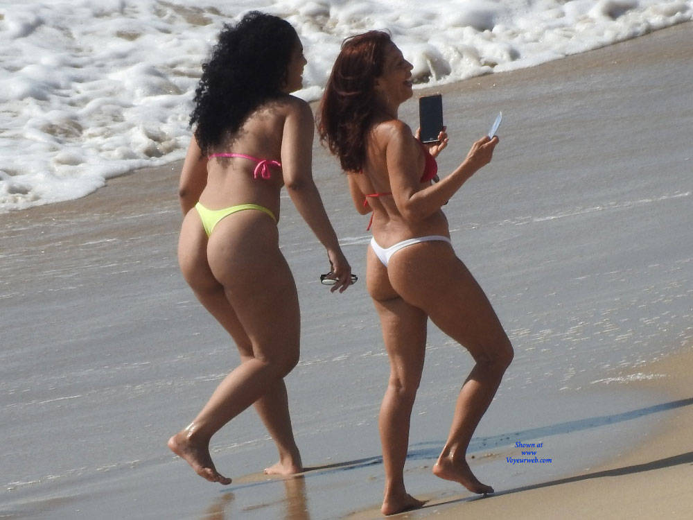 Pic #12 Asses From Recife City, Brazil 02 - Beach Voyeur, Bikini Voyeur, Brunette