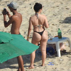 Pic #1 Couple From Recife City, Brazil - Outdoors, Bikini Voyeur, Beach Voyeur