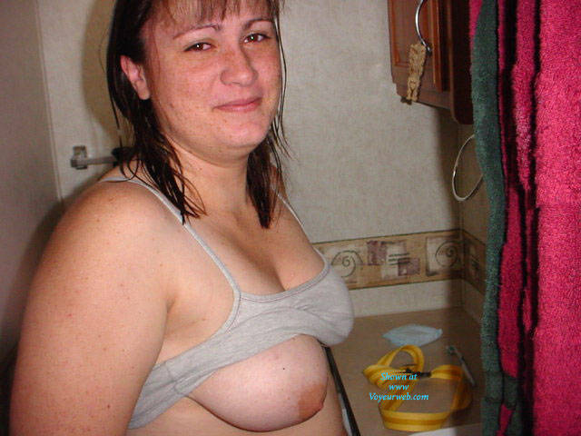 Pic #1 Having Fun In My Room In Big Bear - Big Tits, Brunette