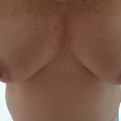Medium tits of my wife - Sandra