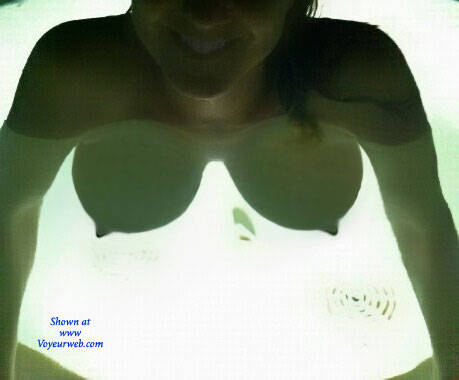 Pic #1Big Tits In The Hot Tub - Big Tits, Outdoors, Wife/wives, Firm Ass