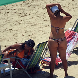 Big Ass From Recife City, Brazil - Outdoors, Bikini Voyeur, Beach Voyeur