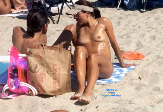 Pic #1Haulover Babe - Outdoors, Small Tits, Beach Voyeur