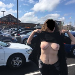 Medium tits of my girlfriend - AngelaD