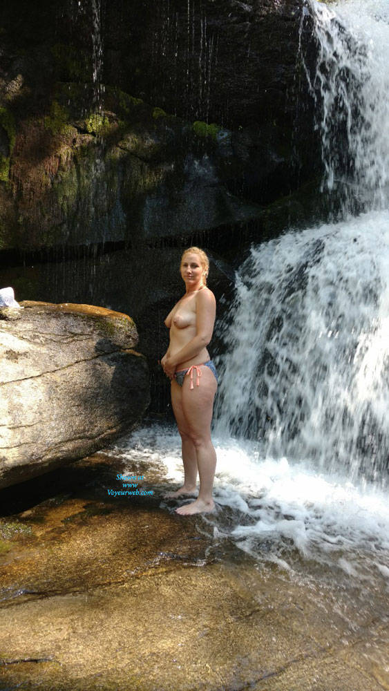 Pic #1Waterfall Fun - Outdoors, Wife/wives, Nature, Amateur