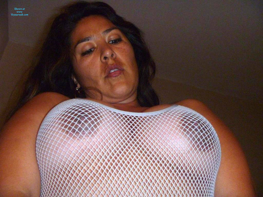 Pic #1 Sexy Laura - Big Tits, Brunette, See Through, Wife/wives, Latina