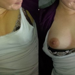Small tits of a co-worker - Pixie