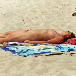 My Milf Bulgarian Wife Sunbathing Nude - Nude Wives, Beach, Outdoors, Amateur