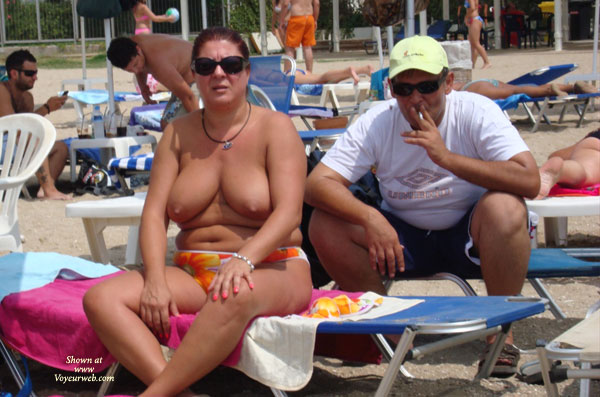 Pic #1 A Greek Girl At The Beach