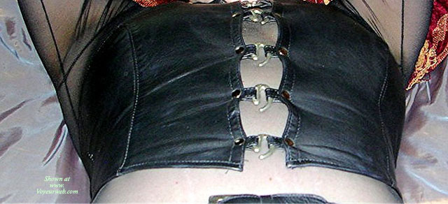 Pic #1 Leather Top And Thigh High Boots