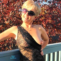 Fall Splendour  - Big Tits, Blonde, Outdoors, See Through, Amateur, Big Nipples