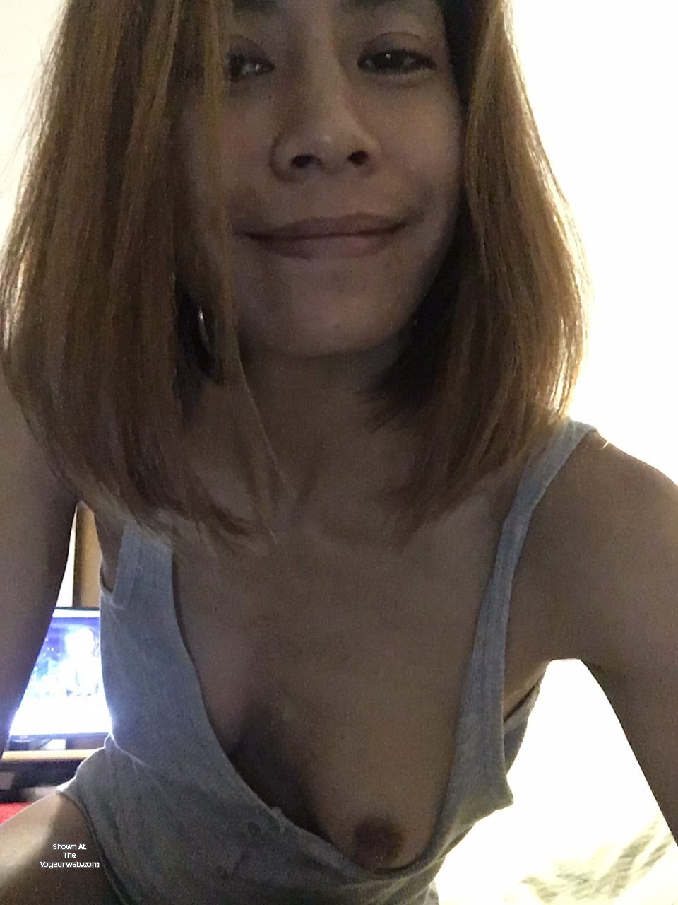 Pic #1 Small tits of my wife - ThaiWife
