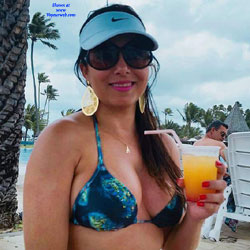 Pic #1 Big Breasts After Breastfeeding - Beach, Big Tits, Brunette, Outdoors, Wife/wives, Amateur