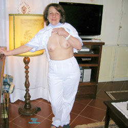 Pic #1 My Wife Daniela - Nude Wives, Brunette, Bush Or Hairy, Amateur