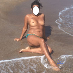 Cpbleu - Topless Girls, Beach, Brunette, Outdoors, Amateur
