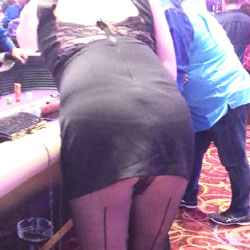 Pic #1 Teasing At The Casino - Lingerie, Public Place, Wife/wives, Amateur, Dressed