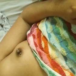 Small tits of my girlfriend - No name