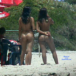 Tambaba Beach, Brazil - Nude Girls, Beach, Brunette, Outdoors, Beach Voyeur