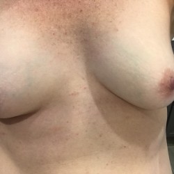 Small tits of my wife - Kira1