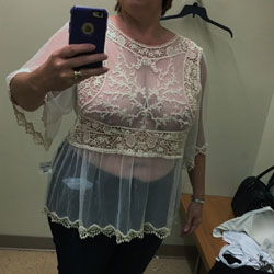 Changing Room Selfies - Topless Wives, Big Tits, See Through, Amateur