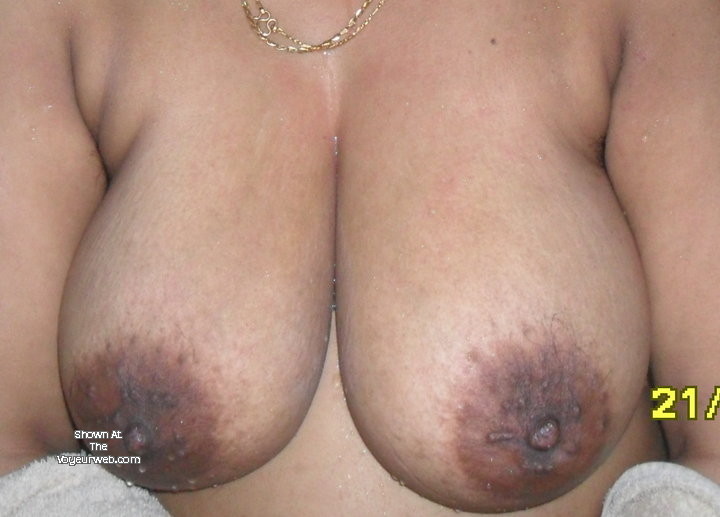 Pic #1 Large tits of my wife - Andria