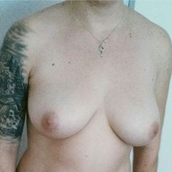 Mary's Natural 36D's - Big Tits, Amateur, Tattoos