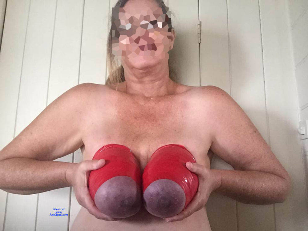 Pic #1Big Red Tied Tits - Big Tits, Amateur, Fetish Pics