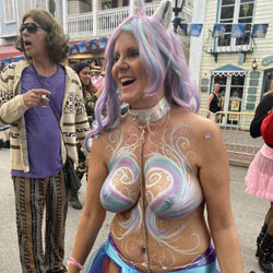 Pic #1 Fantasy Fest - Topless Amateurs, Big Tits, Outdoors, Amateur