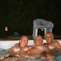 Neked Pool Party - Big Tits, Blonde, Wet