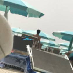 Pic #1 sexy brunette after shower - Round Ass, Bikini Voyeur