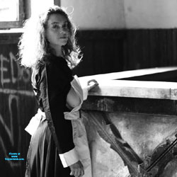 Pic #1 urbex cession and flashing - Big Tits, Hanging Tits, Topless Amateurs, Amateur, Flashing, Flashing Tits, Outdoors