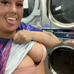 Pic #1 Out and about - Amateur, Big Ass, Big Tits, Flashing, Flashing Tits, Hanging Tits, Hard Nipples, Homemade Amateur, Outdoors, Tattoos