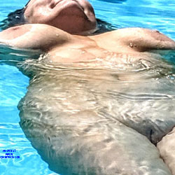 Pic #1 Neighbors Pool - Amateur, Big Tits, Natural Tits, Pussy, Shaved, Wet, Wet Pussy Pic, Wet Tits, Mature, Mature Pussy, Medium Tits