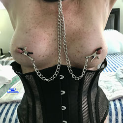 Chains - Amateur, Hanging Tits, Milf, Milf Ass, S&amp;m, Natural Tits