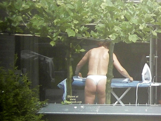 Pic #1 My Neighbour Working Outside