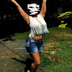 Pic #1 Outside and horny